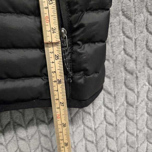 Eddie Bauer Mens Large Black Down Puffer Jacket EB650 Univ. Of Arkansas Logo - Picture 6 of 12